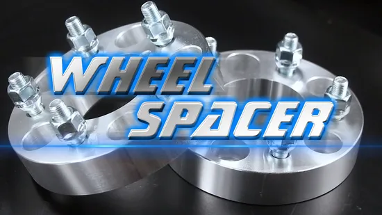 4X156 ATV Wheel Spacers 1.5" with 131mm Hub Bore 3/8"-24 Studs